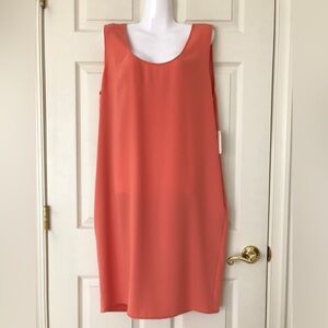 NWT Genny Sleeveless Shift Dress Size 14